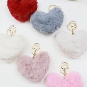 Heart Key Chains